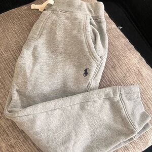 Grey polo sweatpants unisex size 6 Good condition